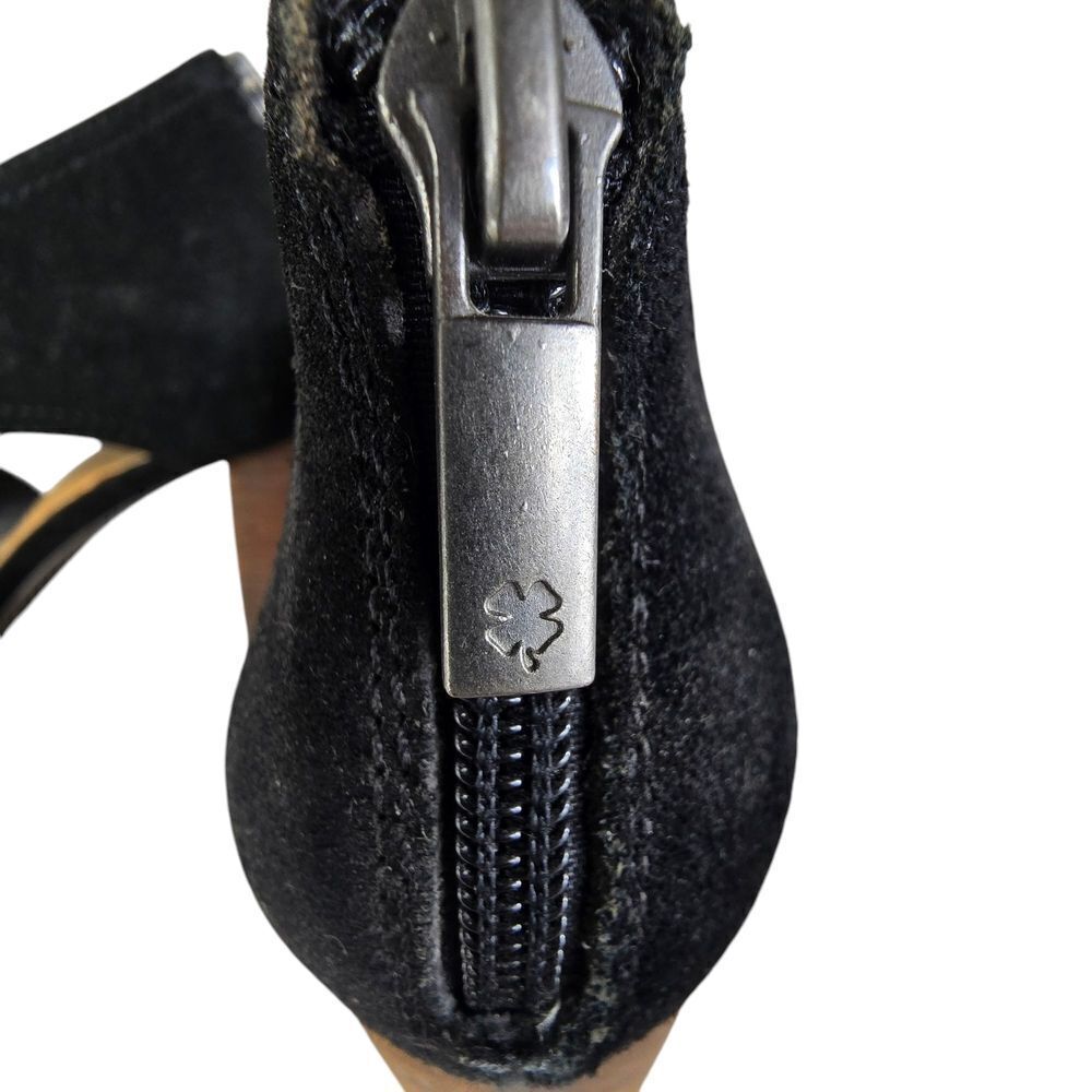 Lucky Brand Black Block Heel Sandals - Picture 3 of 6